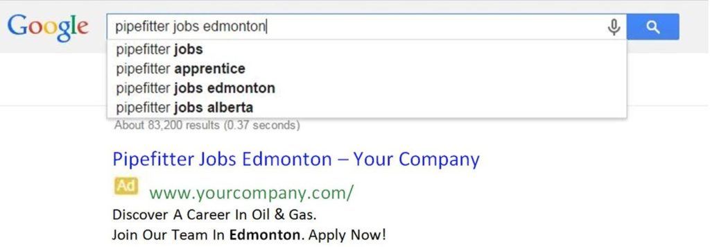 Google AdWords for Oil & Gas Recruitment