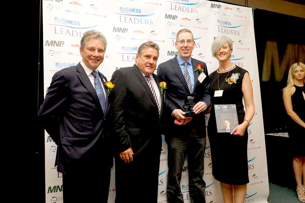 Bluetrain President Receives a 2016 Business in Edmonton Leaders Award