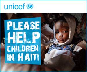 UNICEF Haiti Response Ads