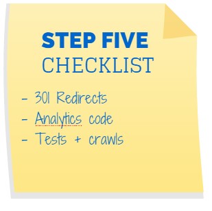 Website Redesign Checklist 5